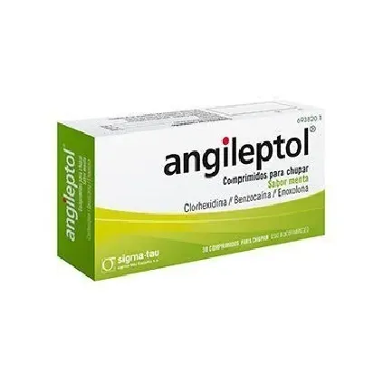 Comprar ANGILEPTOL COMPRIMIDOS PARA CHUPAR SABOR MENTA, 30 comprimidos 
