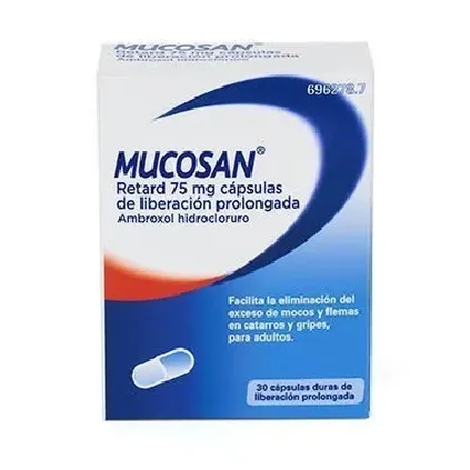 Comprar MUCOSAN RETARD 75 mg CAPSULAS DE LIBERACION PROLONGADA , 30 cápsulas