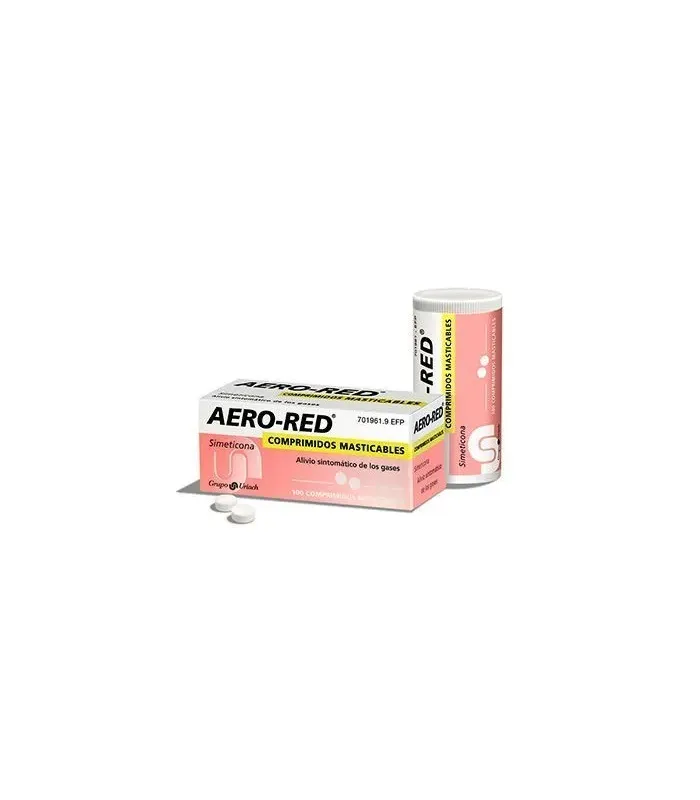 AERO RED 40 MG 100 COMPRIMIDOS MASTICABLES, MEDICAMENTOS