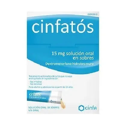 Comprar CINFATOS 15 MG SOLUCION ORAL EN SOBRES , 18 sobres