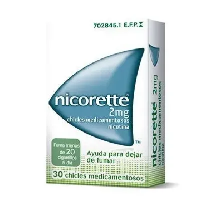 Comprar NICORETTE 2 mg CHICLES MedicamentosOS, 30 chicles 