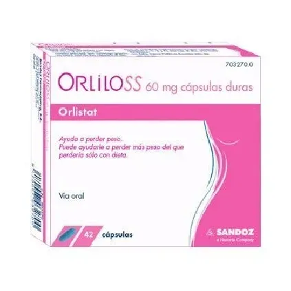 Comprar ORLILOSS 60 MG CAPSULAS DURAS, 42 cápsulas (PVC-PVDC/AL)