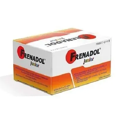 Comprar FRENADOL JUNIOR GRANULADO PARA SOLUCION ORAL , 10 sobres JOHNSON Y JOHNSON