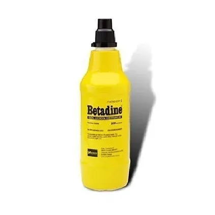 Comprar BETADINE 100 MG/ML SOLUCIÓN CUTÁNEA , 1 frasco de 500 ml 