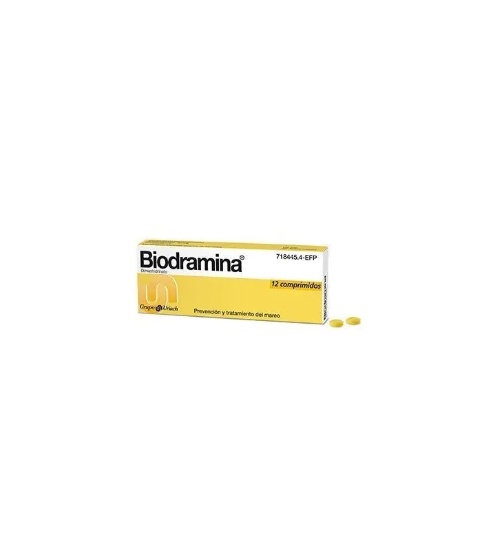 BIODRAMINA 50 MG 12 COMPRIMIDOS, MEDICAMENTOS