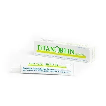 Comprar TITANOREIN LIDOCAINA CREMA RECTAL, 1 tubo de 20 g