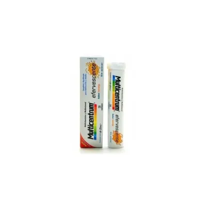 Comprar MULTICENTRUM 20 COMP EFERVESCENTES SUN PHARMACEUTICALS SPAIN