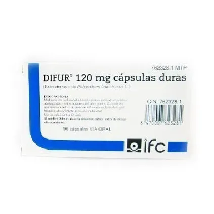 Comprar DIFUR 120 mg CAPSULAS DURAS , 96 cápsulas