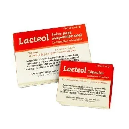 Comprar LACTEOL POLVO PARA SUSPENSION ORAL, 10 sobres
