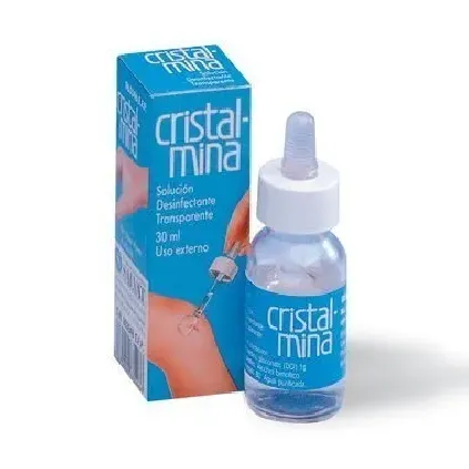 Comprar CRISTALMINA 10 mg/ml SOLUCION CUTANEA, 1 frasco de 25 ml