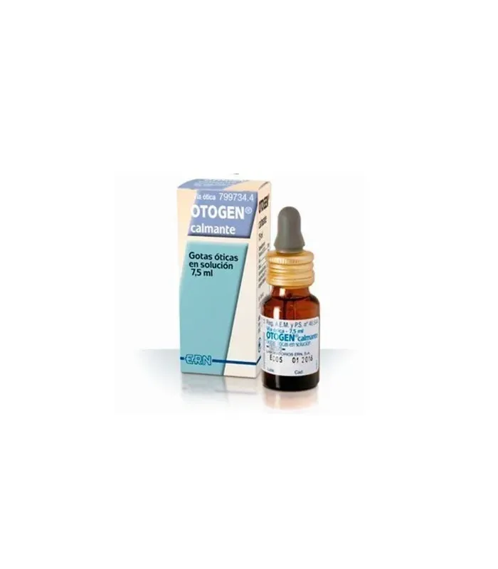 OTOGEN CALMANTE GOTAS OTICAS SOLUCION 7.5 ML, MEDICAMENTOS