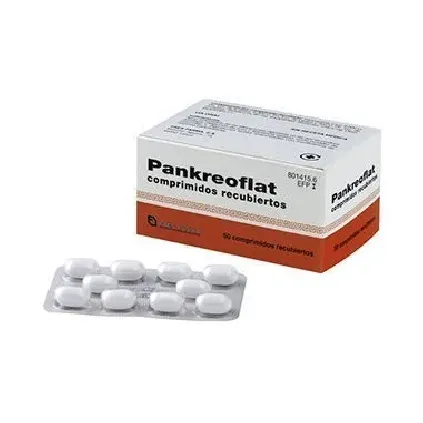 Comprar PANKREOFLAT 172 MG/80 MG COMPRIMIDOS RECUBIERTOS 50 comprimidos