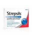 STREPSILS CON LIDOCAINA PASTILLAS PARA CHUPAR , 24 pastillas