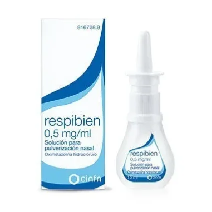 Comprar RESPIBIEN 0,5 mg/ml solución para pulverización nasal , 1 envase pulverizador de 15 ml