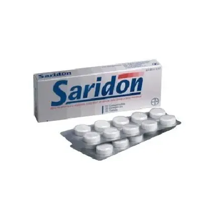 Comprar SARIDON 250 mg/150 mg/50 mg COMPRIMIDOS , 20 comprimidos BAYER