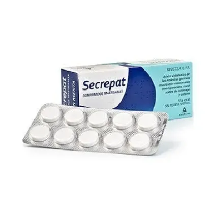Comprar SECREPAT 50 COMPRIMIDOS MASTICABLES MENTA