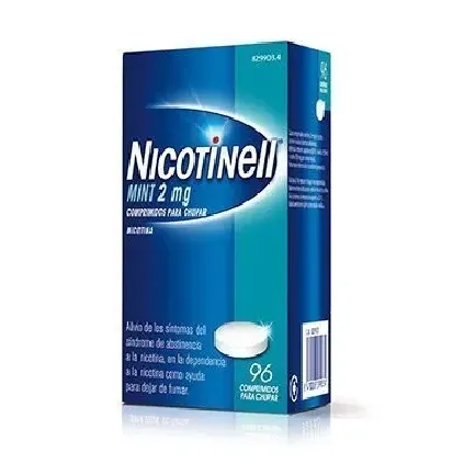 Comprar NICOTINELL MINT 2 mg COMPRIMIDOS PARA CHUPAR, 96 comprimidos 