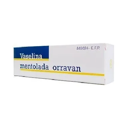 Comprar VASELINA MENTOLADA ORRAVAN 20 mg/g POMADA , 1 tubo de 13 g