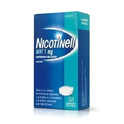 Comprar NICOTINELL MINT 1 mg COMPRIMIDOS PARA CHUPAR, 36 comprimidos 
