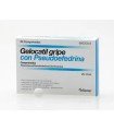 GELOCATIL GRIPE PSEUDOEFEDRINA 20 COMPRIMIDOS