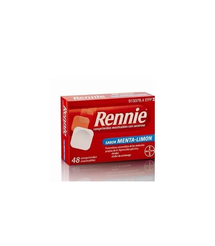 RENNIE MENTA LIMON 48 COMPRIMIDOS MASTICABLES, Inicio