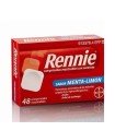 RENNIE MENTA LIMON 48 COMPRIMIDOS MASTICABLES