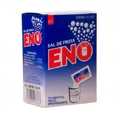 Comprar SAL DE FRUTA ENO POLVO EFERVESCENTE , 10 sobres
