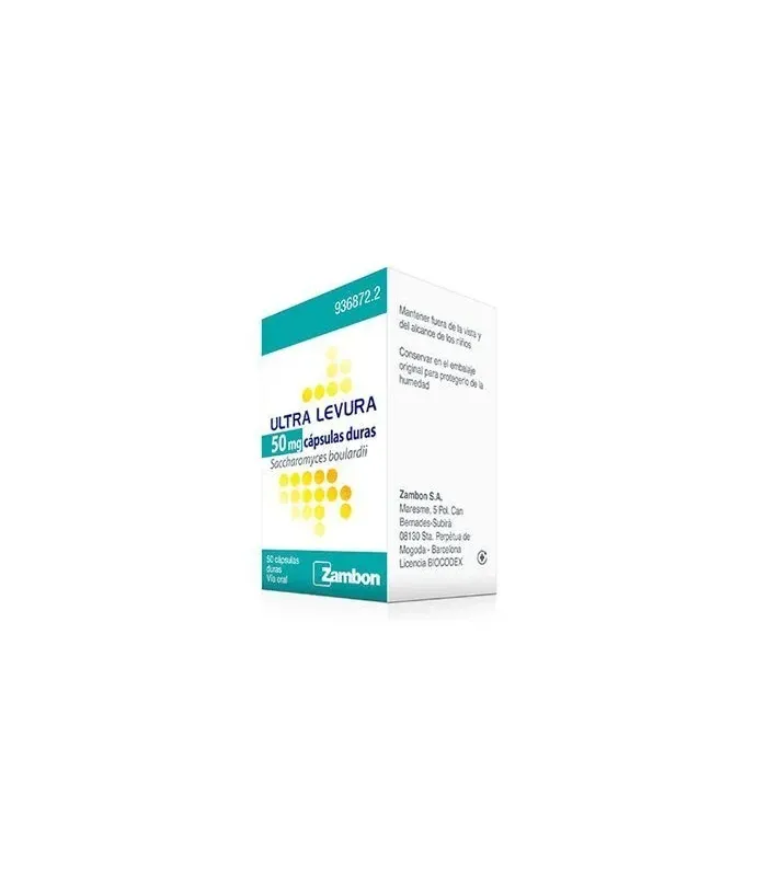 ULTRA-LEVURA 50 MG 50 CAPSULAS, MEDICAMENTOS