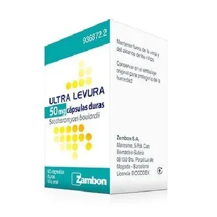Comprar ULTRA-LEVURA 50 MG 50 CAPSULAS