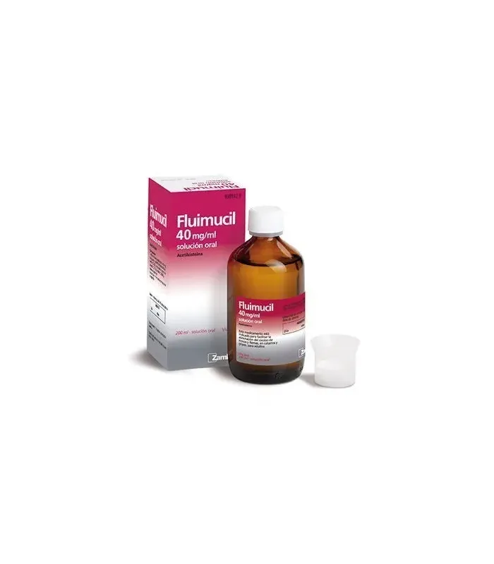 FLUIMUCIL( FLUMIL)40 MG/ML SOLUCION ORAL 200 ML, MEDICAMENTOS