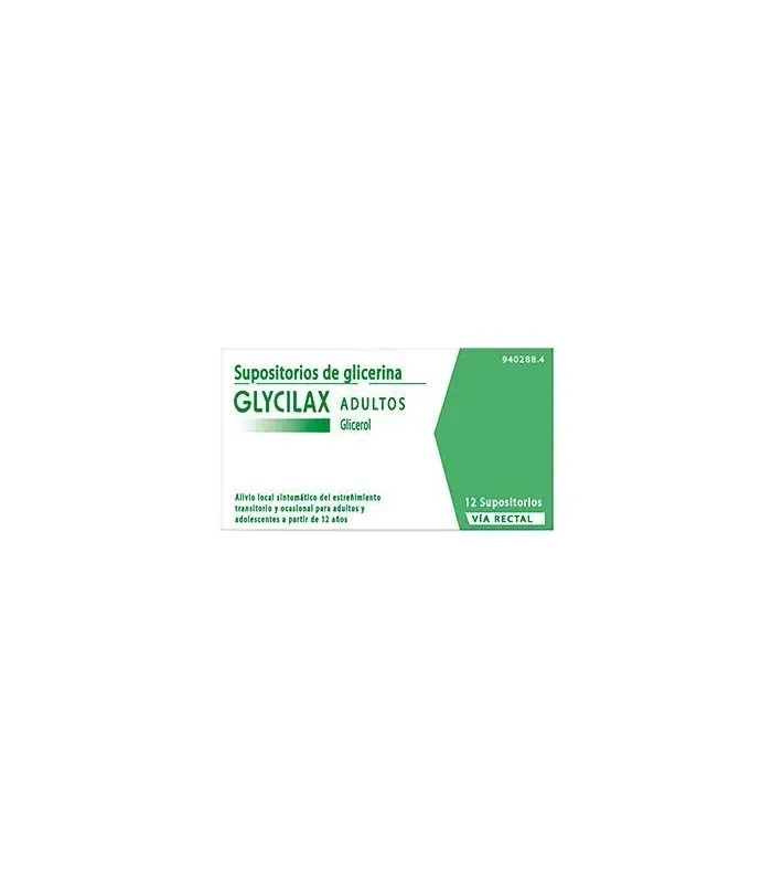 SUPOSITORIOS GLICERINA GLYCILAX ADULTOS 3.31 G 1, MEDICAMENTOS