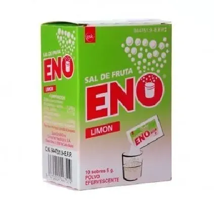 Comprar SAL DE FRUTA ENO POLVO EFERVESCENTE SABOR LIMON , 10 sobres