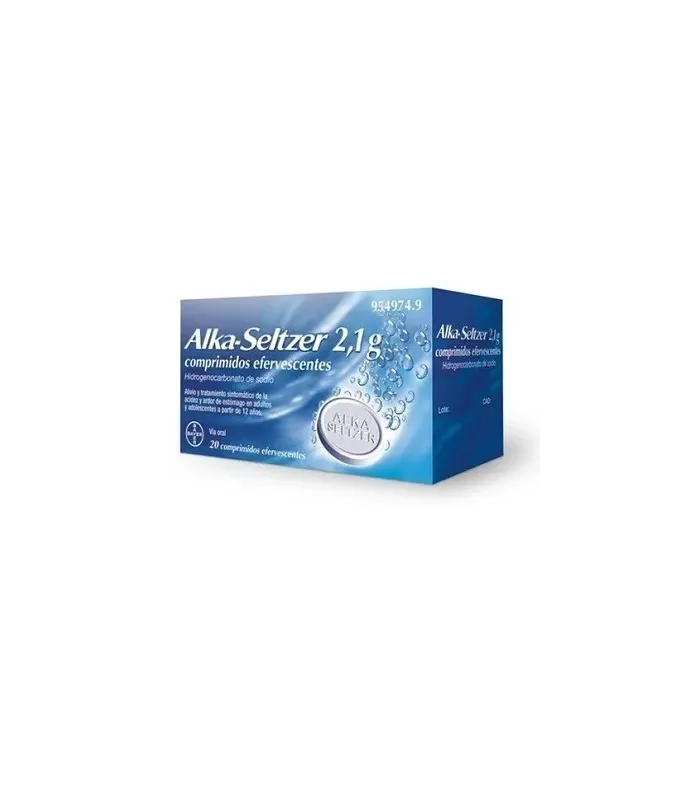 ALKA-SELTZER 2.1 G 20 COMPRIMIDOS EFERVESCENTES, Inicio