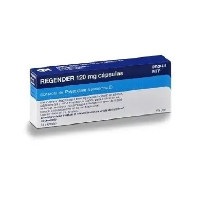 Comprar REGENDER 120 mg CAPSULAS DURAS. , 24 cápsulas 