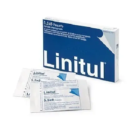 Comprar LINITUL APOSITO IMPREGNADO, 10 apósitos de 5,5 x 8 cm