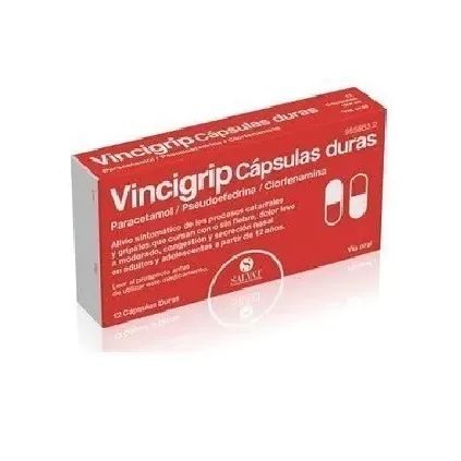 Comprar VINCIGRIP CAPSULAS DURAS , 12 cápsulas