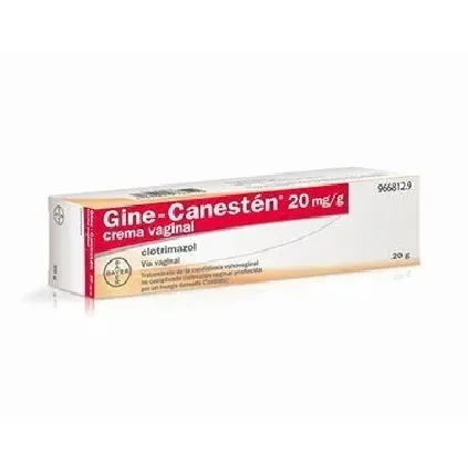 Comprar GINE-CANESTEN 20 mg/g CREMA VAGINAL, 1 tubo de 20 g BAYER