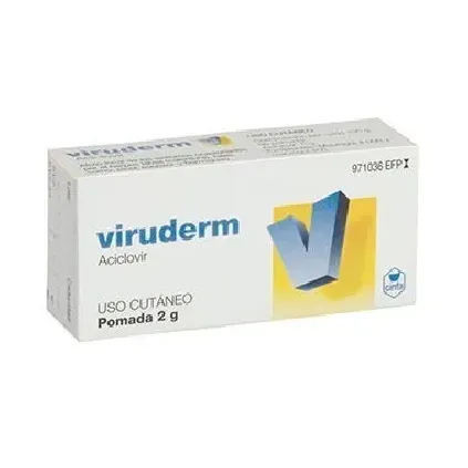 Comprar VIRUDERM 50 MG/G POMADA , 1 tubo de 2 g