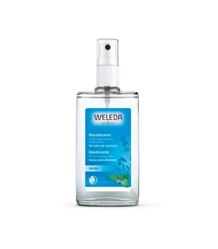 Desodorante Spray de Salvia de Weleda. Farmacia online