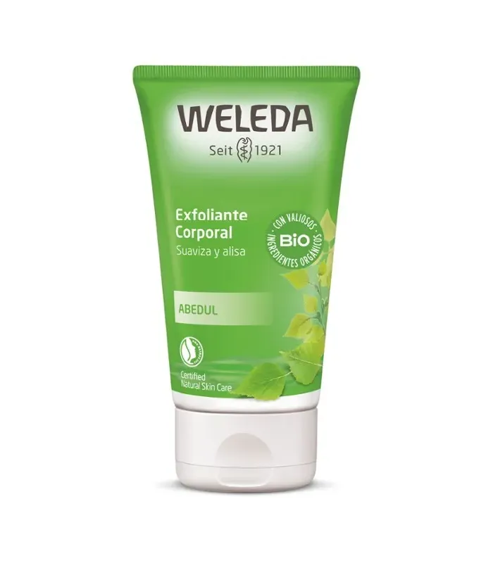 Exfoliante de abedul de Weleda. Farmacia online