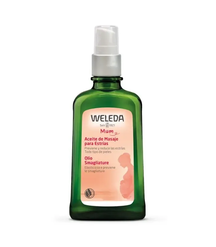 Aceite masaje antiestrias de Weleda. Farmacia online