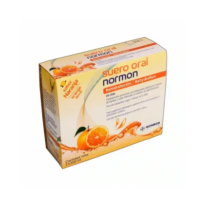Comprar Suero oral normon sabor naranja 2 x 250 ml SEID