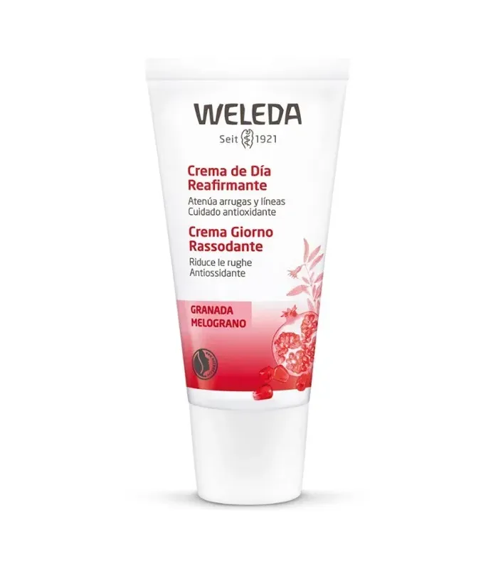 Crema día reafirmante de granada de Weleda. Farmacia online