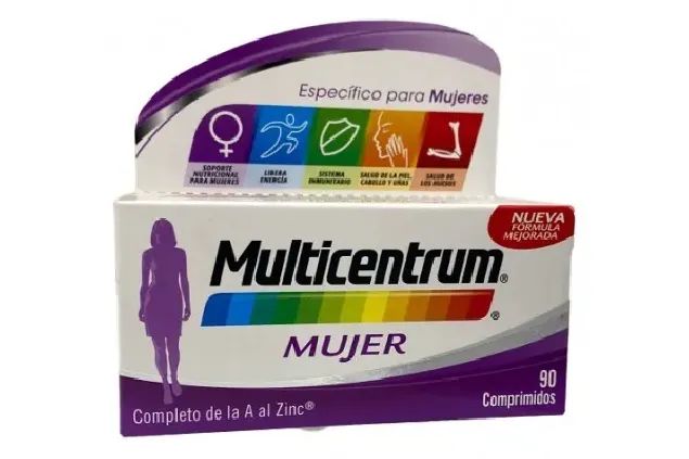 Comprar MULTICENTRUM MUJER 90 COMP ROCHE DIAGNOSTICS