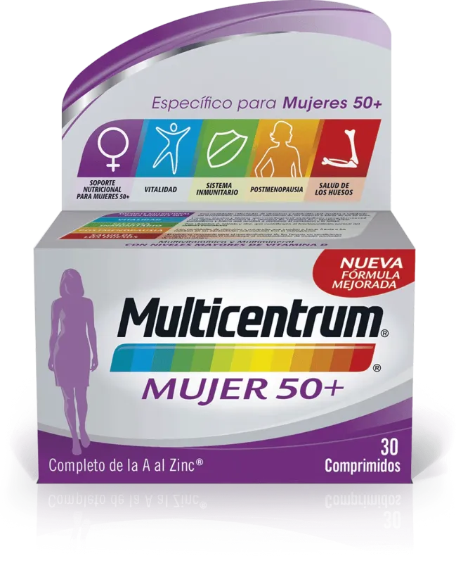 MULTICENTRUM MUJER 50+ 30 COMP