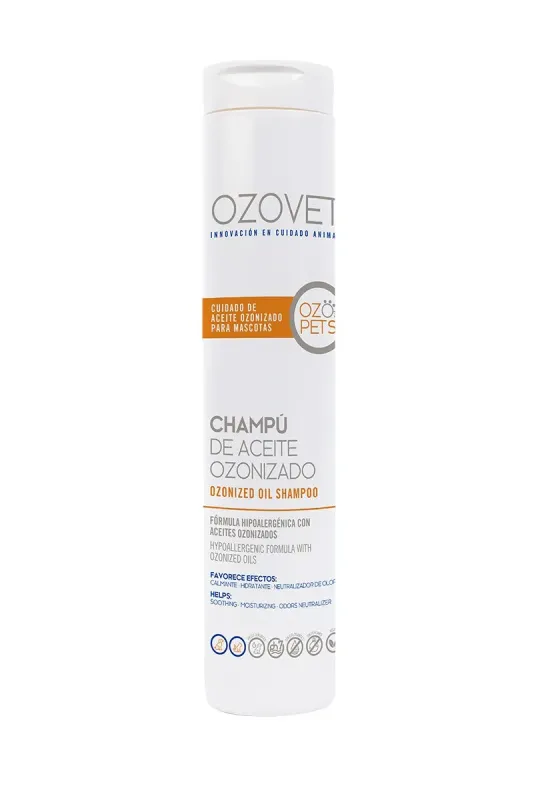 OZOVET CHAMPU DE ACEITE OZONIZADO 250ML