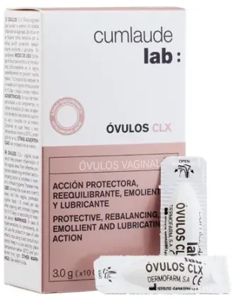 Comprar CUMLAUDE LAB: GYNELAUDE OVULOS CLX 10 OVULOS OLYAN FARMA