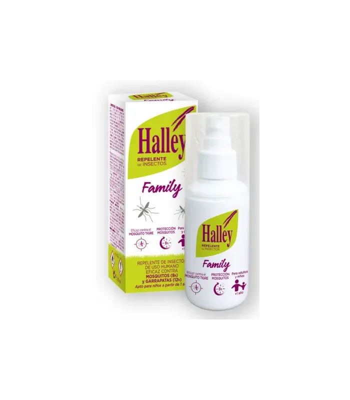 HALLEY FAMILY REPELENTE DE INSECTOS 1 VAPORIZADOR 100 ML