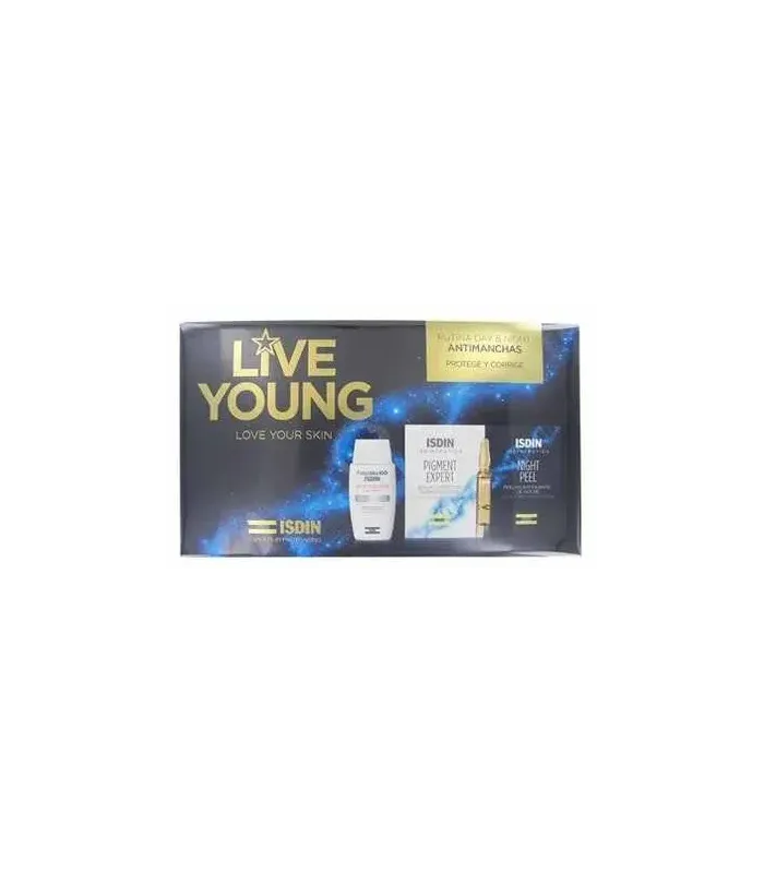 Isdin pack live young spot prevent + ampollas pigment dia & noche