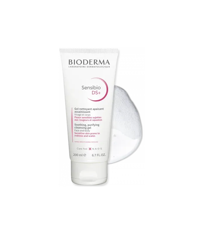 BIODERMA SENSIBIO DS+ GEL MOUSSANT 200 ML